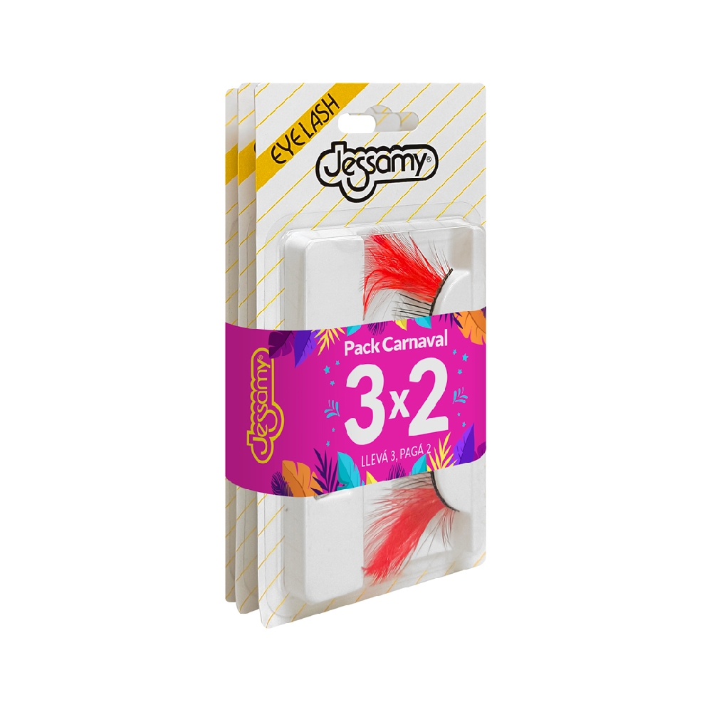 P13502 PESTA&Ntilde;AS FANTASIA PACK CARNAVAL 3X2